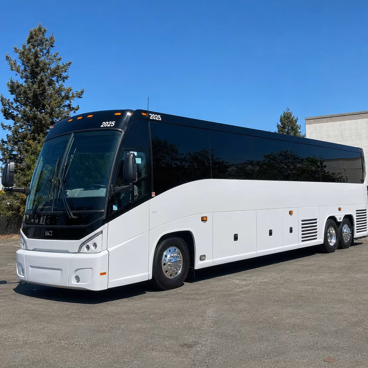 56 passenger charter bus