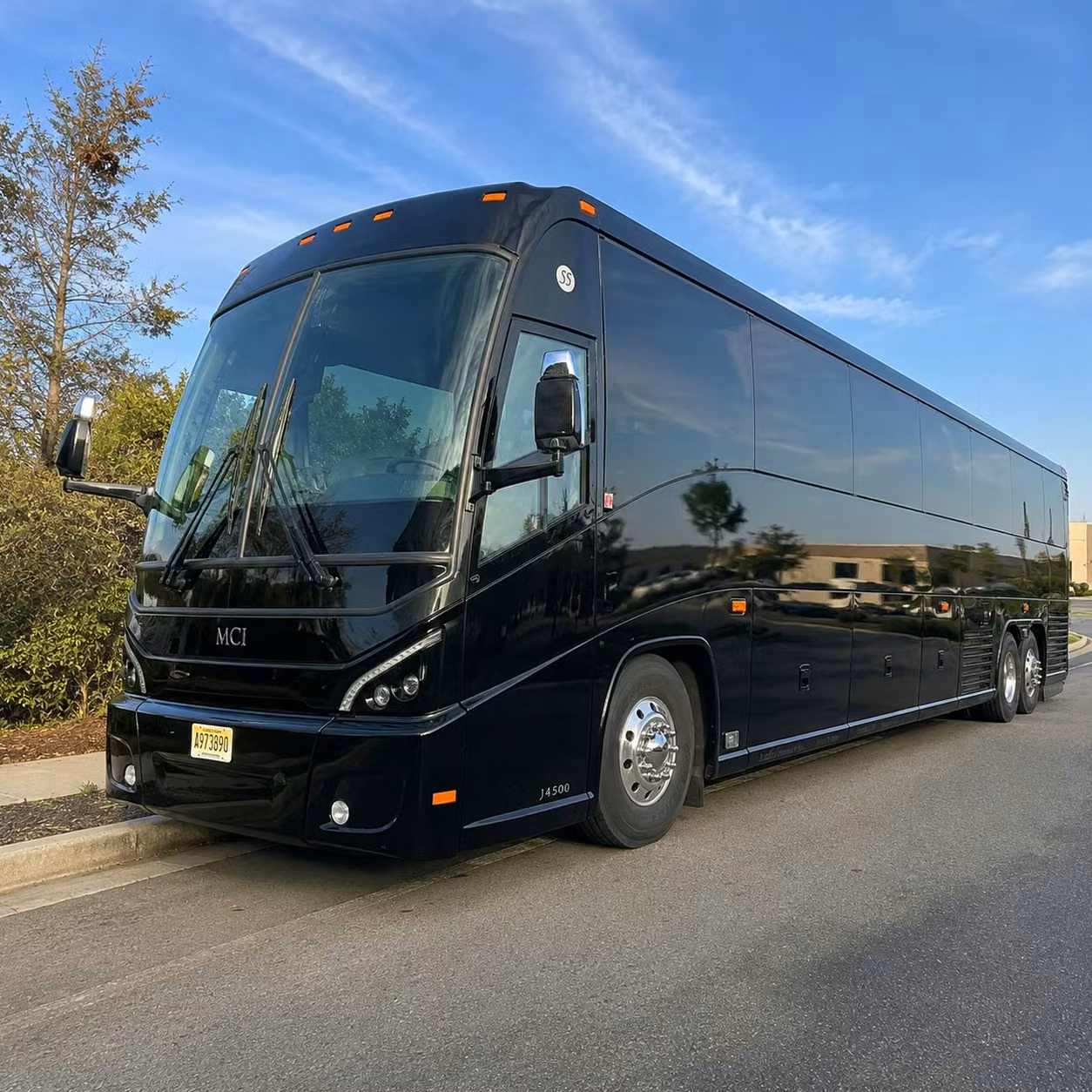 charter buses for tennessee national guard events training movements