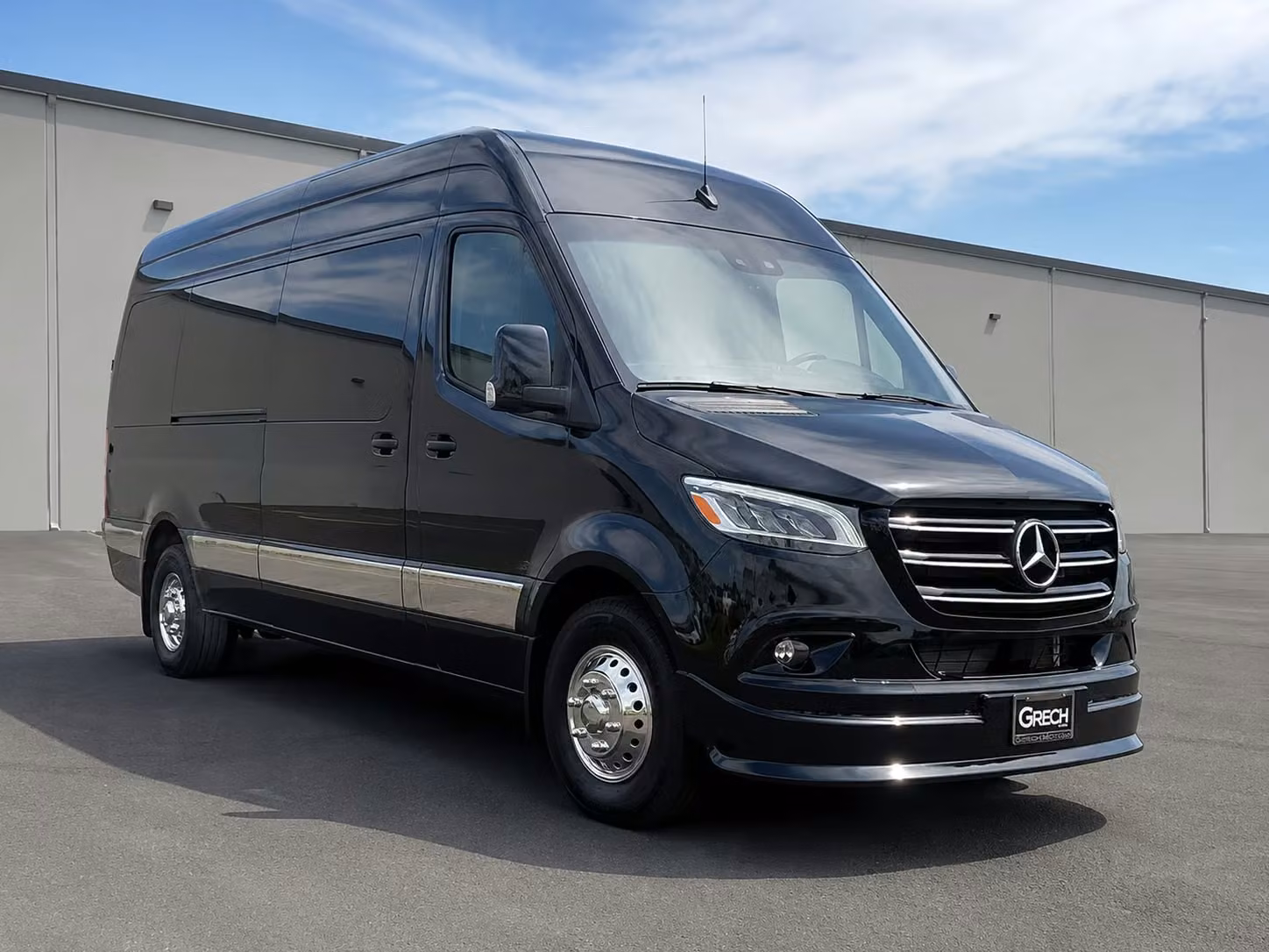 sprinter van with driver